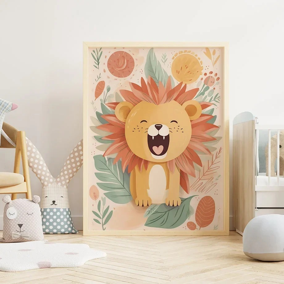 สิงโต กวาง ยีราฟ ทูแคน สุนัขจิ - Baby Nursery Giraffe บทวิจารณ์และราคา